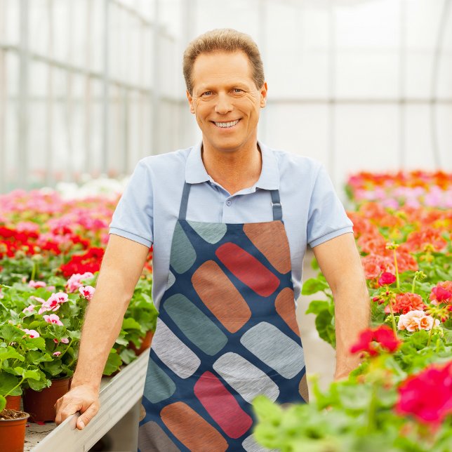 Tablier Galets multicolores (pebbles apron)