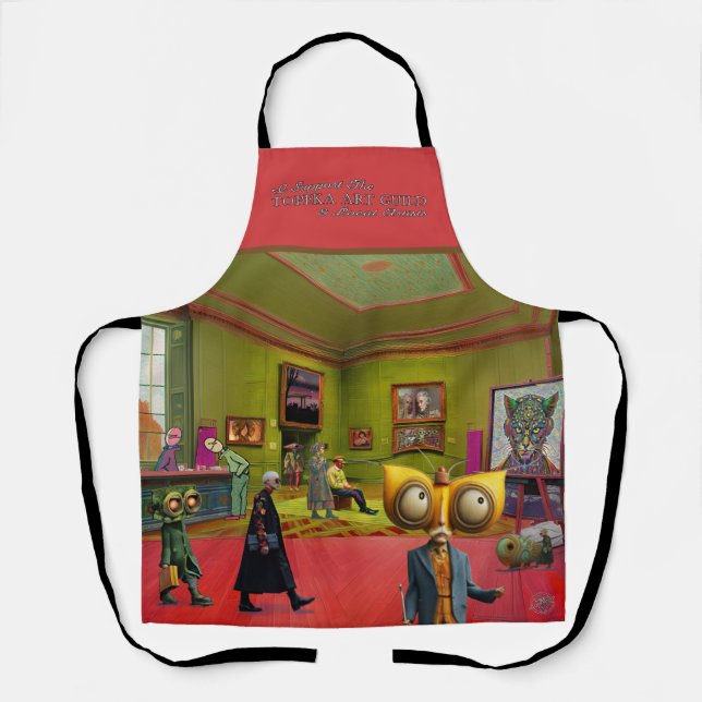 Tablier Gallery Collage for Topeka Art Guild (Recto)