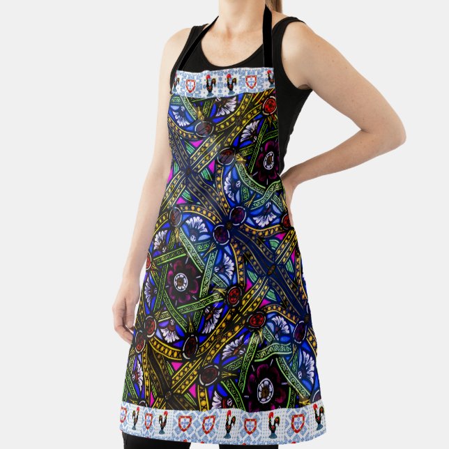 Tablier Galo de Barcelos, Portugal (Insitu)