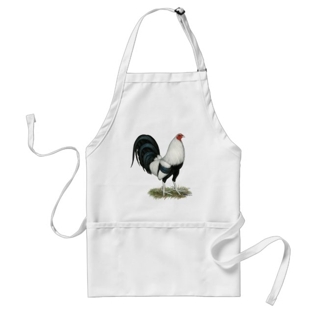 Tablier Gamecock argenté (Devant)