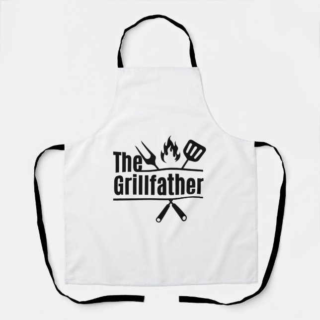 TABLIER GANT DE CUISSON ET POIGNÉE DE FOUR PÈRE GRILL (Recto)