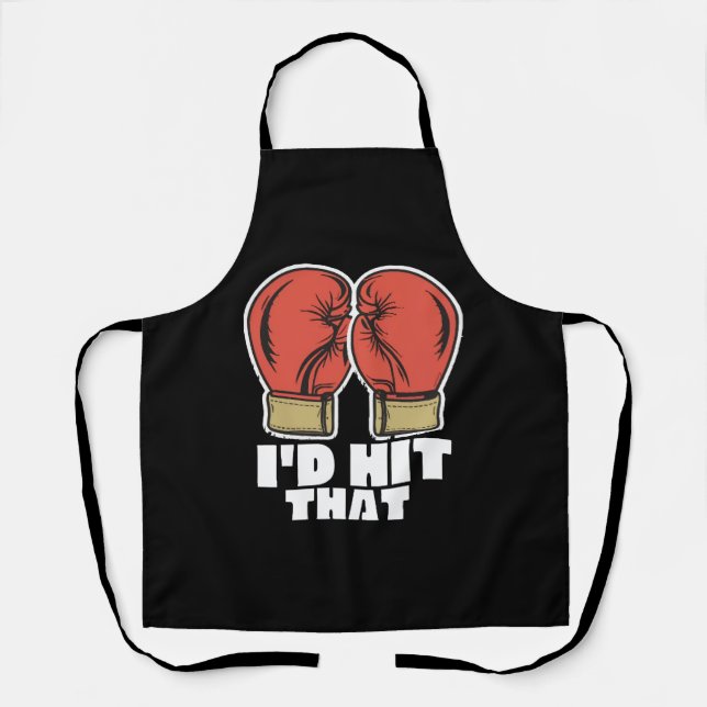 Tablier Gants de boxe (Recto)