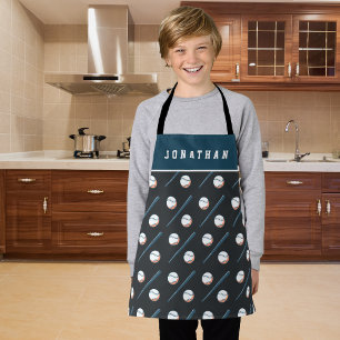 Tablier Garçons Baseball Bat & Ball Sport Masculine Enfant