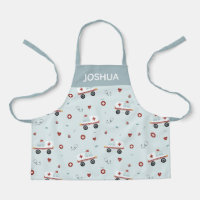 Garçons Bleu mignon Ambulance Motif Enfants