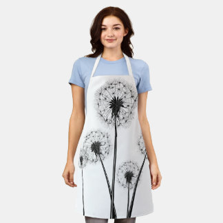 Tablier Gardener/Chef Apron avec tête de semence Dandelion