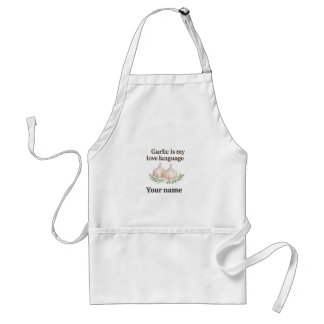 Tablier Garlic Is My Love Language – Personalized Garlic