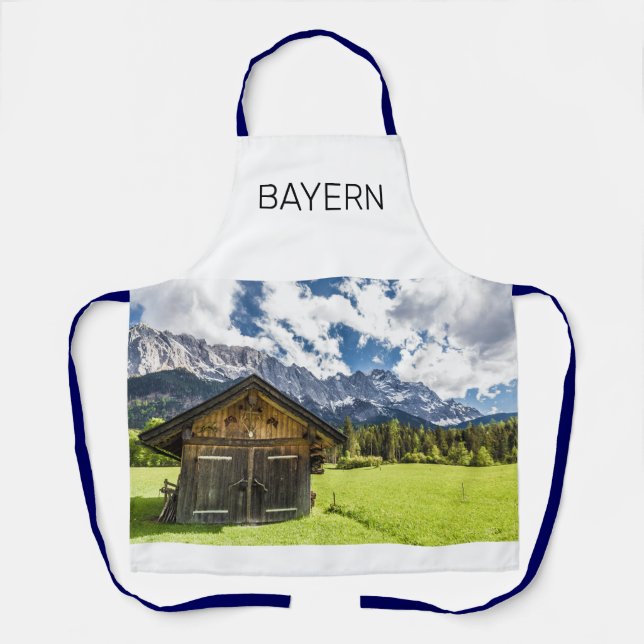 Tablier Garmisch Partenkirchen Bavaria Alpes Panorama (Recto)