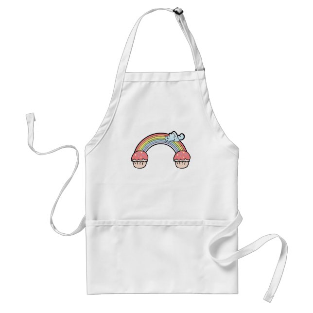 Tablier Gâteaux arc-en-ciel (Devant)
