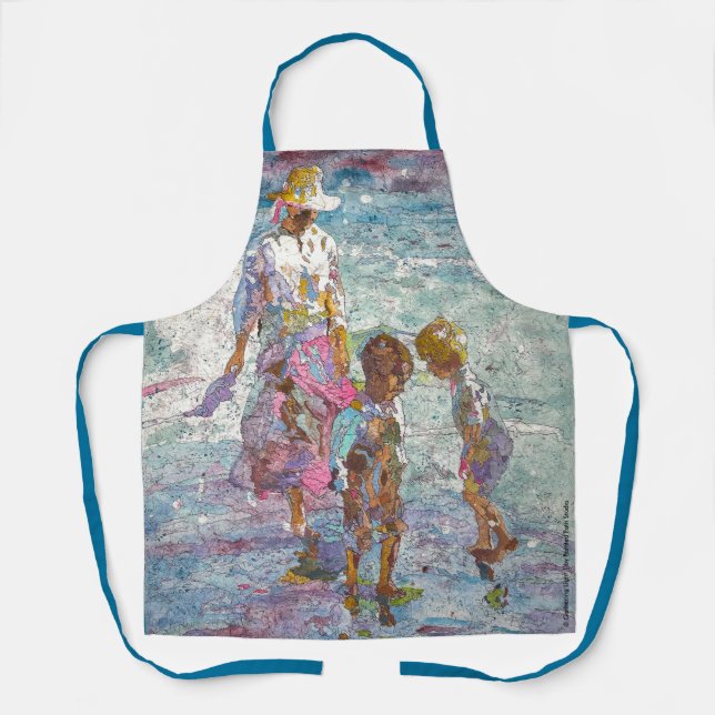 Tablier Gathering Light © – Fine Art Apron (Recto)