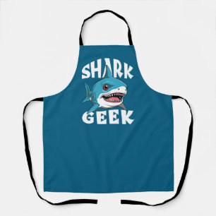 Tablier Geek requin - Conception sympa pour les amateurs d