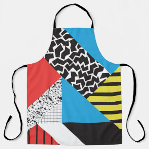 Tablier Géométrie moderne : Style Abstrait sans couture