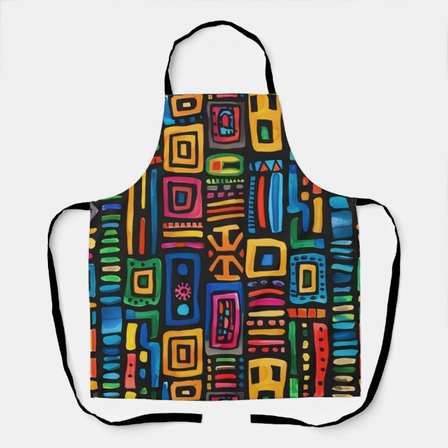 Tablier Ghana Kente (Recto)