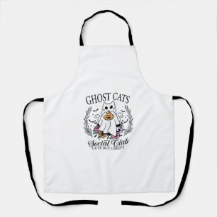 Tablier Ghost Cats Social Club Fundy Automne Automne Chat