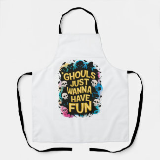 Tablier Ghouls veut juste s'amuser