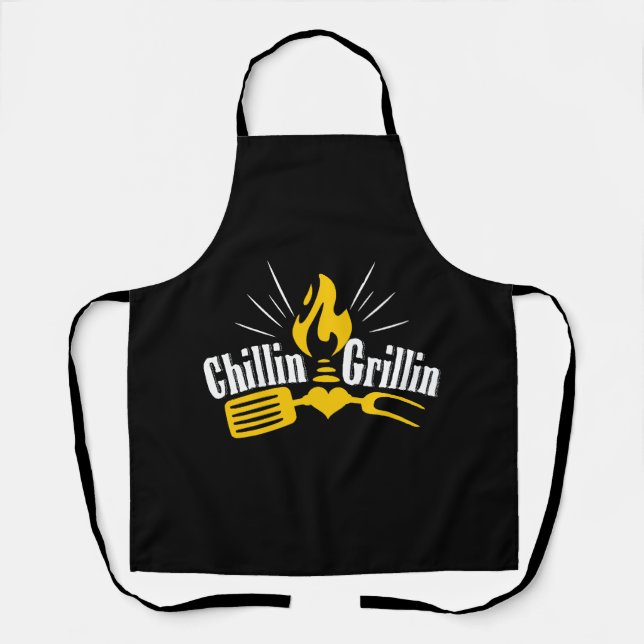Tablier gillin et chillin (Recto)