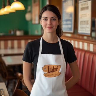 Tablier Gilmore Girls | Logo Luke's Diner