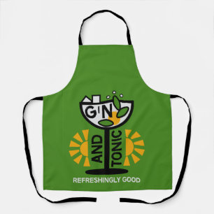 Tablier Gin Et Boissons Toniques Art