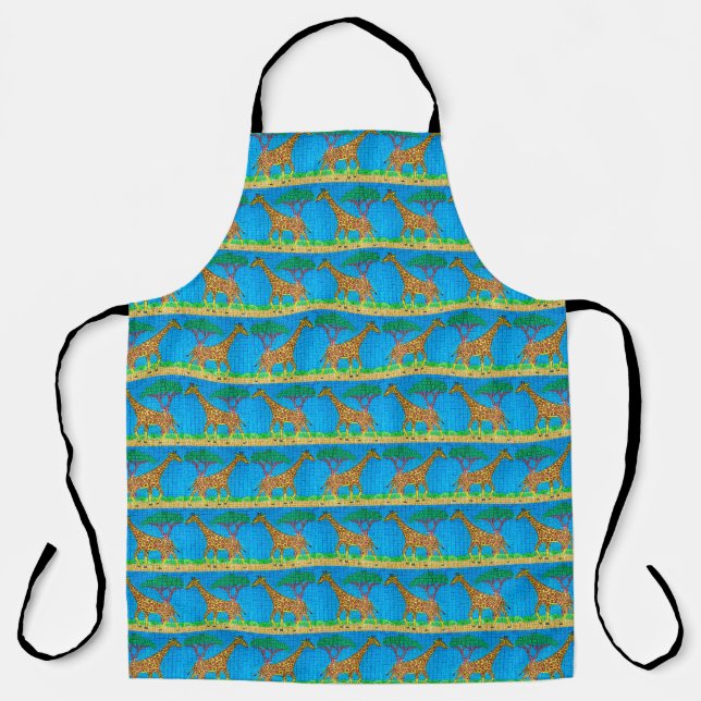 Tablier Giraffe - Apron (Recto)