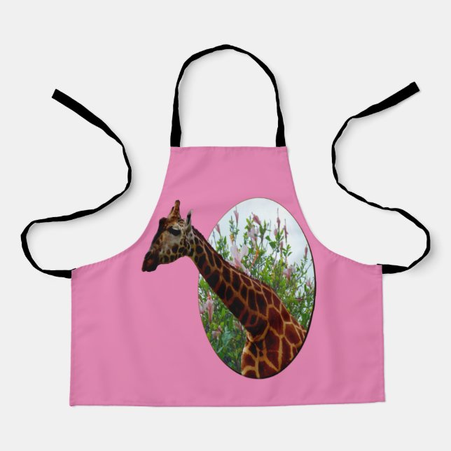 Tablier Giraffe Popout Art, Enfants Full Print Apron (Recto)