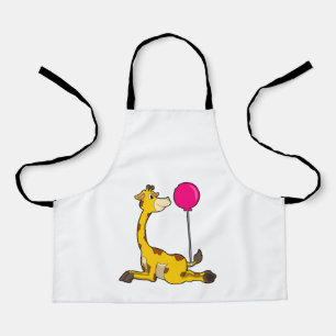 Tablier Giraffe with Balloon