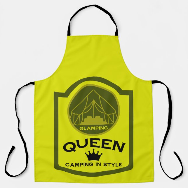 Tablier Glamping Queen Camping En Style (Recto)