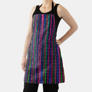 Tablier Glitz et Glam Sparkly Stripes