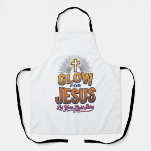 Tablier Glorifiez Jésus Laissez Votre Lumière Briller Chri