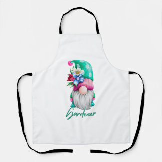 Tablier Gnome de printemps