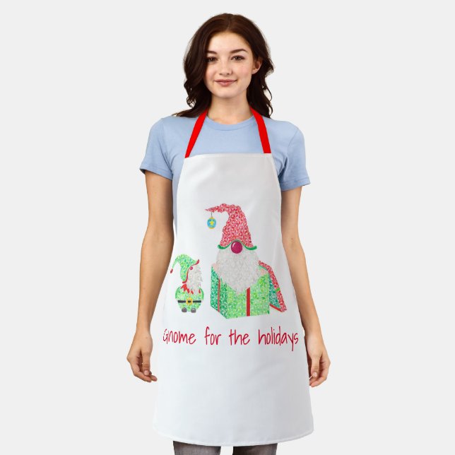 Tablier Gnome pour les vacances Apron (Porté)