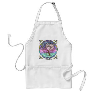 Tablier Go Green and recycle custom name apron