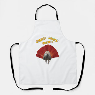 Tablier Gobble ! Turquie Thanksgiving African Grey Parrot