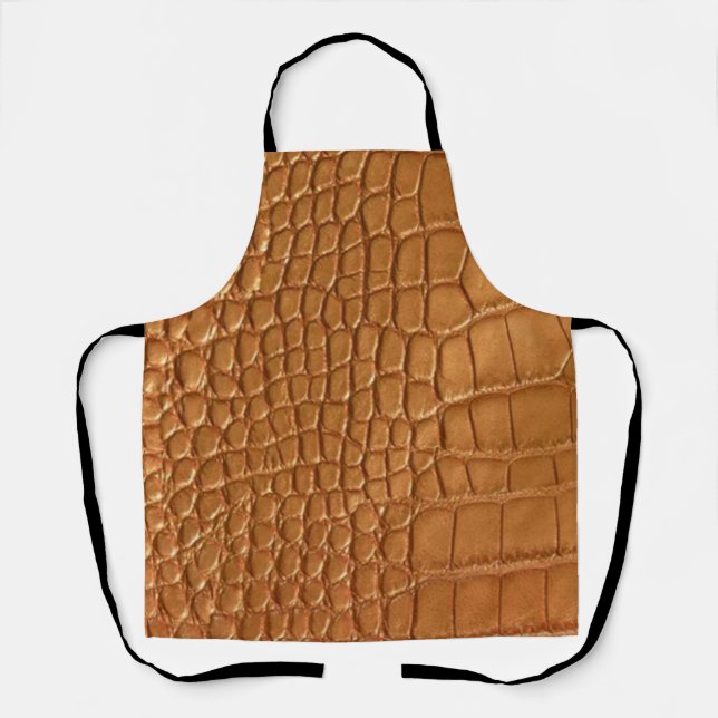 Tablier Gold leather texture luxury  (Recto)