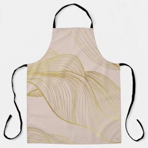 Tablier Golden Lines : Luxury Vintage Motif.