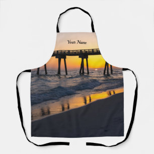 Tablier Golden Panama City Beach Sunset Réflexions Apron