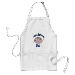 Tablier Golden Retriever Papa Apron