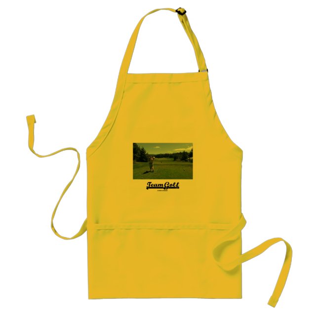 Tablier Golf d'équipe (Golf sur le terrain de golf) (Devant)