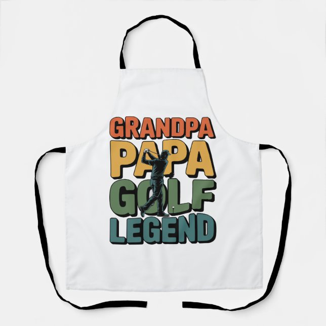 Tablier Golf Legend Grand Papa (Recto)