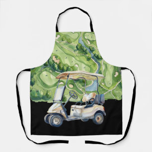 Tablier Golf sur le thème du golfeur
