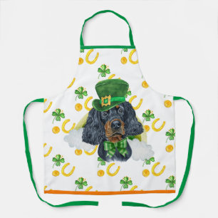 Tablier Gordon Setter Décoration de Noël Saint-Patrick Chi
