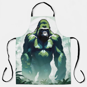 Tablier Gorilla Faune Animaux Nature Environnement Jungle