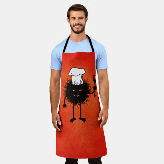 Tablier Goth Chef Funny Cuisine