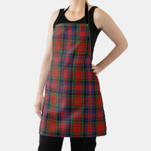 Tablier Goût de l'Écosse Clan MacPherson Red Tartan