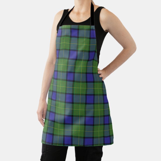 Tablier Goût de l'Écosse Clan Muir Tartan (Insitu)