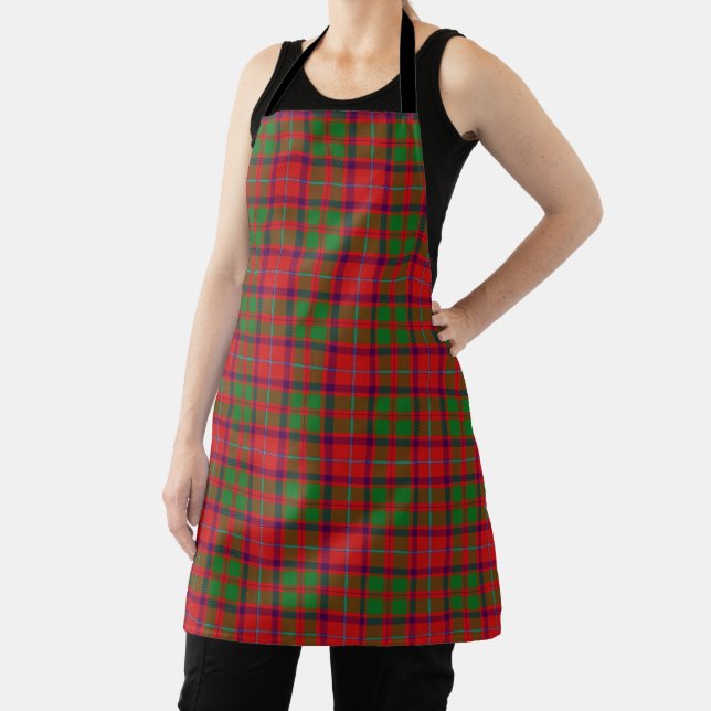 Tablier Goût de l'Écosse Clan Shaw Tartan (Insitu)