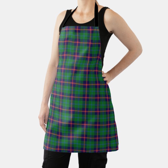 Tablier Goût de l'Écosse Clan Young Tartan (Insitu)