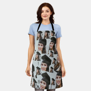 Tablier Graduation personnalisée Funny Photo Face Mash