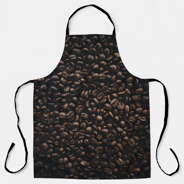 Tablier Graines de café Brown (Recto)