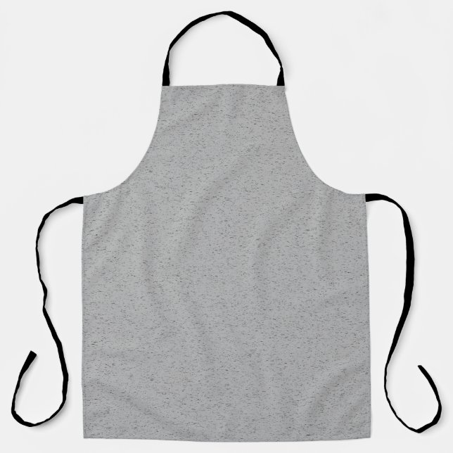 Tablier Grainy Grainin Gris Conception des couleurs (Recto)
