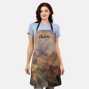 Tablier Grand Canyon par Thomas Moran, Paysage Vintage