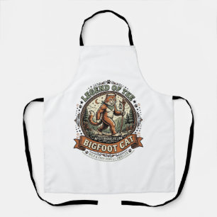 Tablier Grand Chat de Pied Grand Sasquatch Chat Vintage Ve